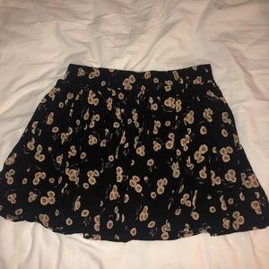 Flowered flowy shirt